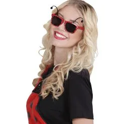 Bril Lieveheersbeestje Met Antennes -Dans & Entertainment Verkoop 0318m d 1