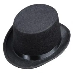 Hoge Hoed Zwart Kind