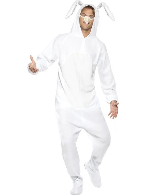 Wit Konijn Kostuum 2 Wit Konijn Kostuum - Afbeelding 2