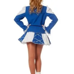 Showmeisje Dansmarietje, Blauw Vrouw Kostuum 5 Showmeisje Dansmarietje, Blauw Vrouw Kostuum -Dans & Entertainment Verkoop 4370 3 5