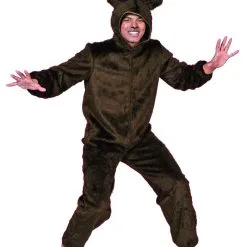 Onesie Dier Beer Man Kostuum