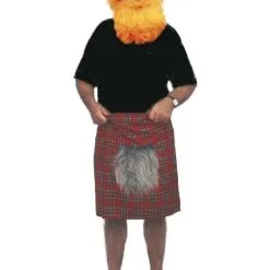 Tartan Kilt Met Tasje Man