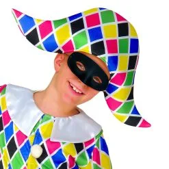 Ovaal Oogmasker, Mascherina Zwart Kind -Dans & Entertainment Verkoop 63871 b 1