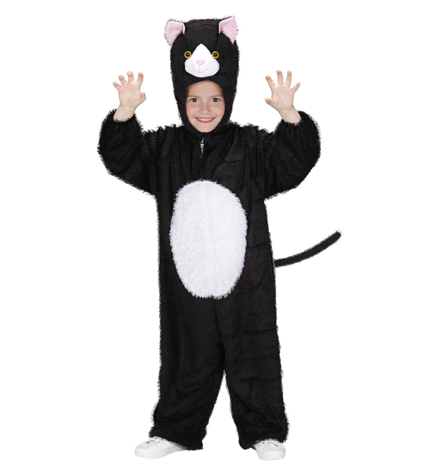 Kat Pluche 113 Centimeter Kind Kostuum 2 Kat Pluche 113 Centimeter Kind Kostuum - Afbeelding 2