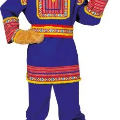 Saami De Tartaar Kind Jongen Kostuum