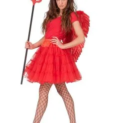 Rode Petticoat Duveltje Vrouw -Dans & Entertainment Verkoop fun 2020 508505 2 15