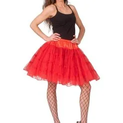 Rode Petticoat Duveltje Vrouw -Dans & Entertainment Verkoop fun 2020 508505 3 15