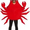 Vuurrode Krab Kostuum