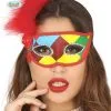 Kleurrijk Harlekijn Oogmasker