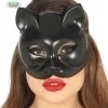 Halfmasker Zwarte Kat Kitty