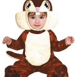 Grappige Eekhoorn Knabbel En Babbel Kind Kostuum