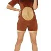 Knuffelbeer Korte Jumpsuit Vrouw Kostuum