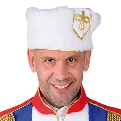 Witte Warme Russische Kozak Hoed