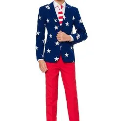 Stars & Stripes USA Tiener Jongen Kostuum