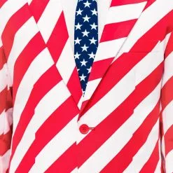 USA United Stripes Opposuit Man Kostuum -Dans & Entertainment Verkoop osui 0059 6 11 scaled