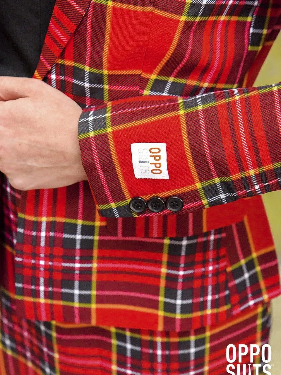 Schotse Lumberjackie Opposuit Vrouw Kostuum 6 Schotse Lumberjackie Opposuit Vrouw Kostuum - Afbeelding 6