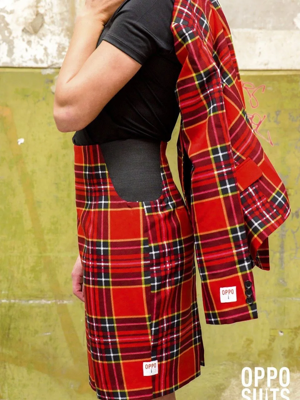 Schotse Lumberjackie Opposuit Vrouw Kostuum 7 Schotse Lumberjackie Opposuit Vrouw Kostuum - Afbeelding 7