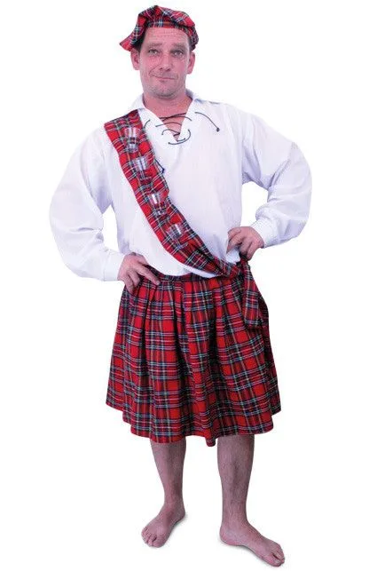 Schotse De Luxe Set Man Kostuum 1 Schotse De Luxe Set Man Kostuum