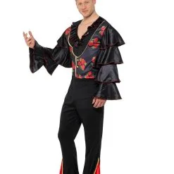 Bloemrijk Flamenco Artiest Paco Man Kostuum -Dans & Entertainment Verkoop smf2018 47674 2 19