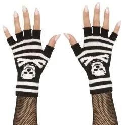 Piraten Vingerloze Handschoenen Piraat Met Botten