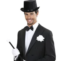 Hoge Hoed Zwart, Fluweel -Dans & Entertainment Verkoop wdm1014 1434n c 2