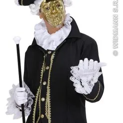 Plastic Masker Goud -Dans & Entertainment Verkoop wdm1014 2652g d 5