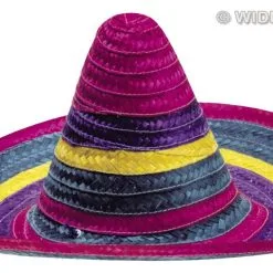 Sombrero Meerkleurig, 50cm
