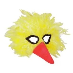 Grappig Veren Masker Vogel, Geel