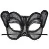 Sexy Fashion Oogmasker Kat Met Kant En Strass
