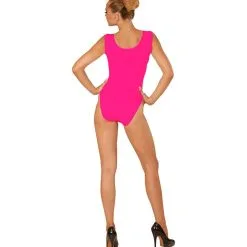 Unicolor Mouwloze Body Volwassen, Roze -Dans & Entertainment Verkoop wdm1516 04226 b 1