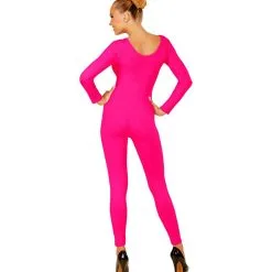 Unicolor Body Volwassen, Lang, Roze Vrouw Kostuum -Dans & Entertainment Verkoop wdm1516 04577 b 8