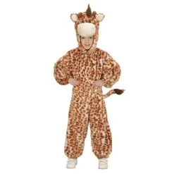 Jumpsuit Met Kap En Masker 98 Centimeter Eindeloos Lange Giraf Kind Kostuum -Dans & Entertainment Verkoop wdm 2017 980i 2 12