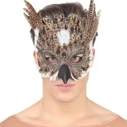 Gevederd Masker Wijze Uil -Dans & Entertainment Verkoop wdm 2018 07788 5 4