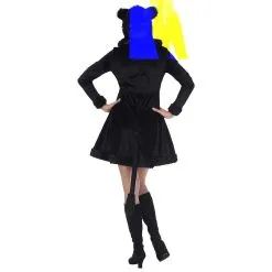 Prachtige Zwarte Panter Jurk Vrouw 6 Prachtige Zwarte Panter Jurk Vrouw -Dans & Entertainment Verkoop wdm 2018 4844 3 11