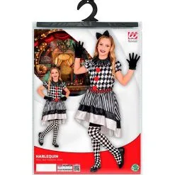 Speelse Harlekijn Pop Kind Meisje Kostuum -Dans & Entertainment Verkoop wdm 2021 0901 5 3