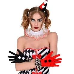 Set Zwart Rode Harlekijn