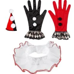 Set Zwart Rode Harlekijn -Dans & Entertainment Verkoop wdm 2021 29340 3