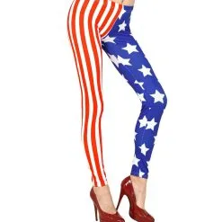 Legging Born In The USA Vrouw Kostuum -Dans & Entertainment Verkoop wdm 2021 293b 4 2