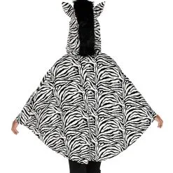 Duizelingwekkende Strepen Poncho Zebra Kind Kind -Dans & Entertainment Verkoop wdm 2021 481p 3 2