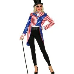 Miss Stars En Stripes USA Slipjas Vrouw -Dans & Entertainment Verkoop wdm 2021 4823 4 2
