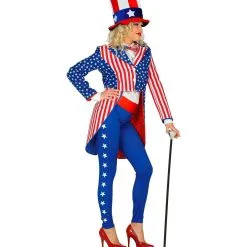 Miss Stars En Stripes USA Slipjas Vrouw -Dans & Entertainment Verkoop wdm 2021 4823 6 2