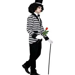 Eenzame Mime Clown Zwart Wit Man -Dans & Entertainment Verkoop wdm 2021 4831 6 3