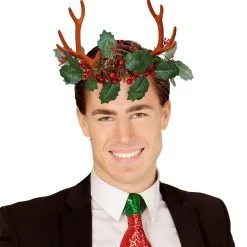 Fabelachtige Rendierhoorns Met Hulst En Dennenappels -Dans & Entertainment Verkoop wdm 2021 68569 2