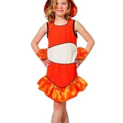 Tropische Clownvis Nemo Meisje Kostuum